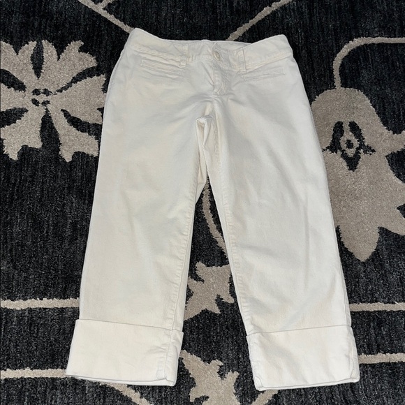 Banana Republic Pants - Banana Republic Cream Casual Trousers
